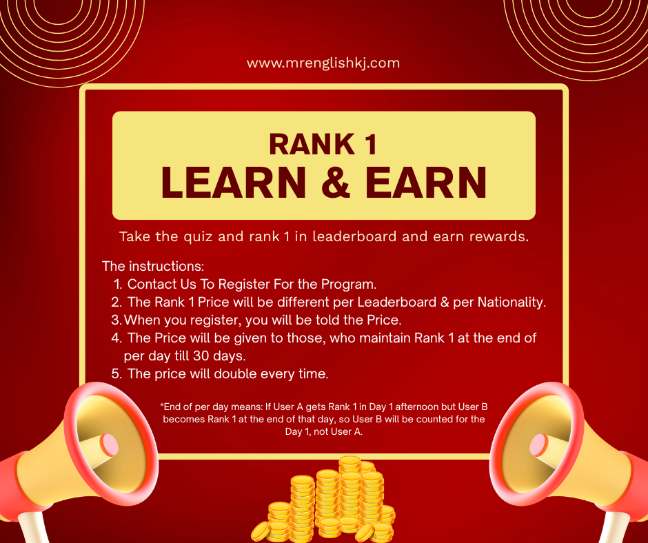 Learn and Earn: Take tests, quiz, exercise and make money by scoring good marks.